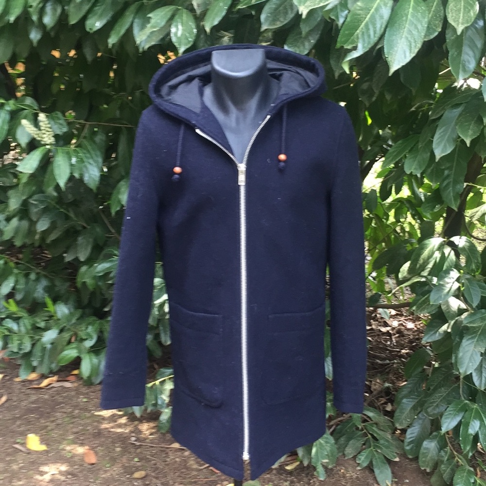 Topman wool coat size extra small